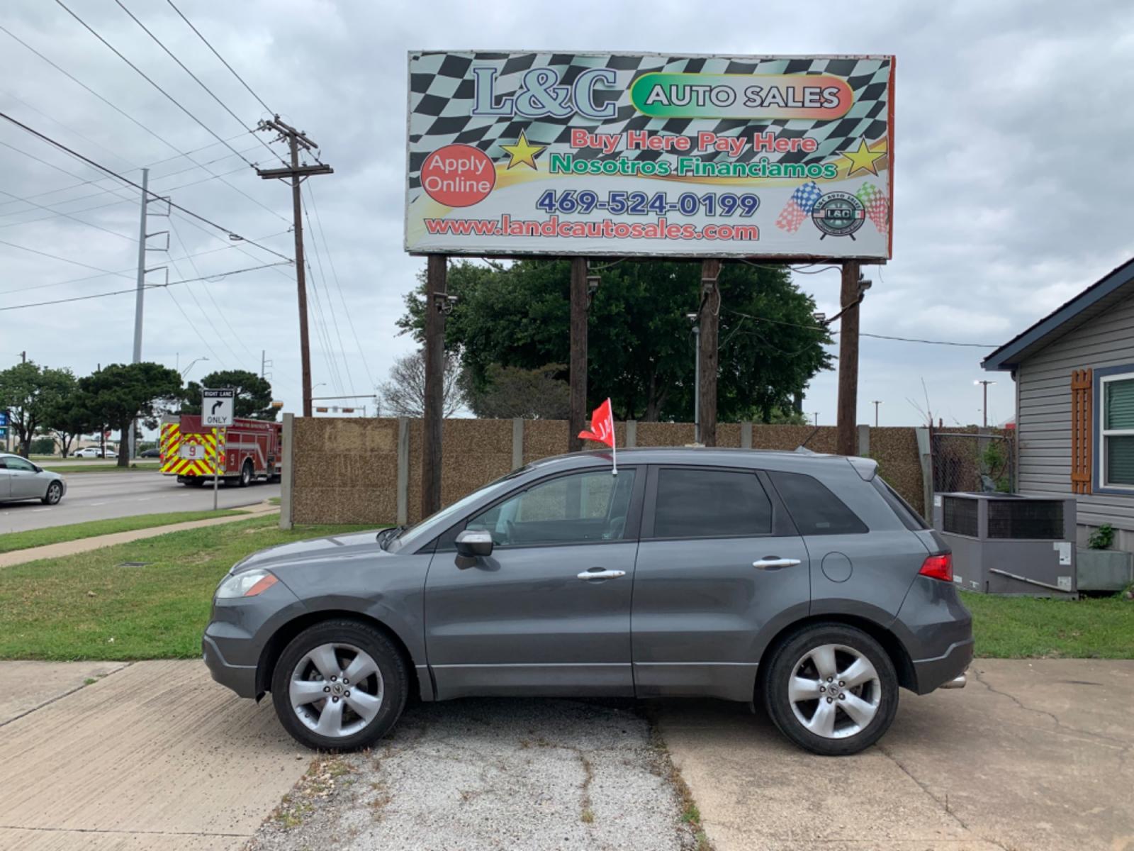 2009 Silver /Black Acura RDX (5J8TB18239A) with an 2.3L L4 DOHC 16V engine, Automatic transmission, located at 1830 North Belt Line Road, Irving, TX, 75061, (469) 524-0199, 32.834373, -96.993584 - Photo #0
